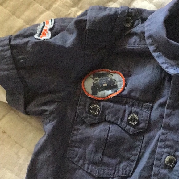 Used used used kids L/S shirt - Picture 2 of 14